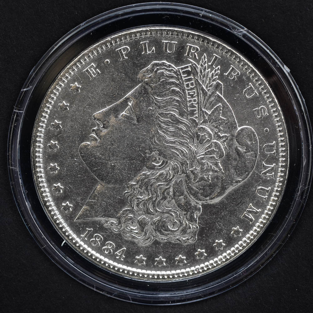1884 Morgan Silver Dollar