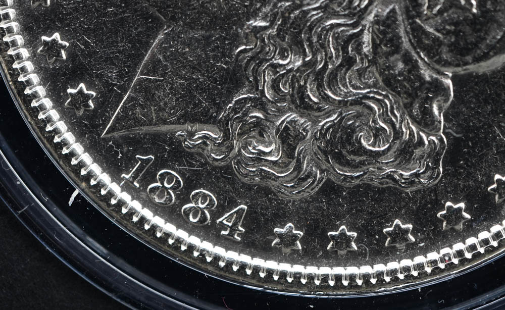 1884 Morgan Silver Dollar