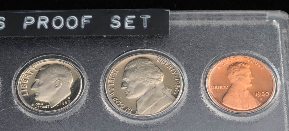 1980 U.S. San Francisco Mint Proof Set