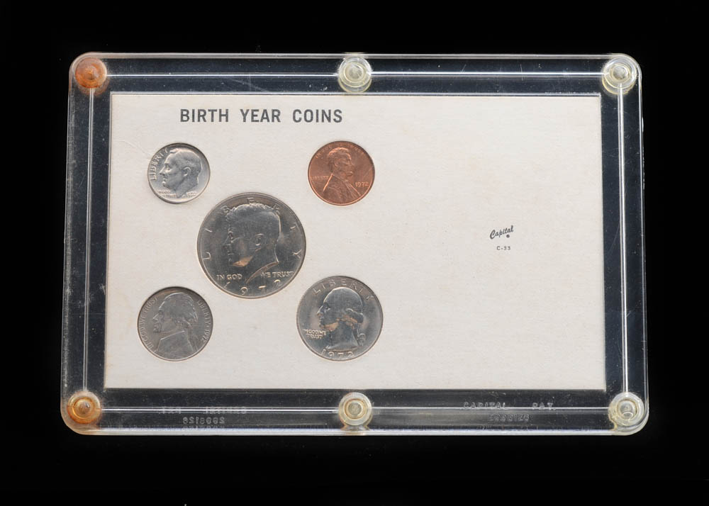 1972 U.S. Birth Year Set