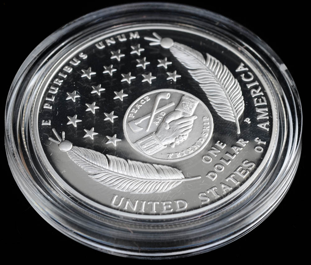 2004 Lewis and Clark U.S. Mint Coin and Pouch Set