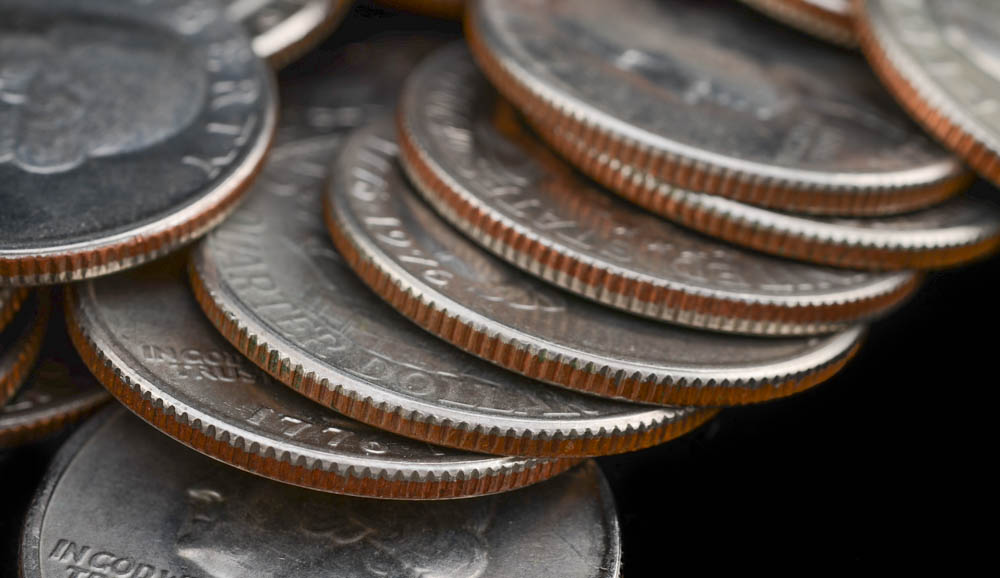 Group of (40) 1976 George Washington Bicentennial Quarters