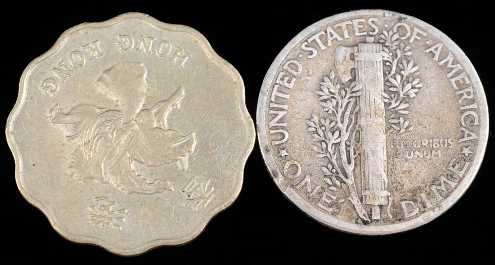 1985 U.S. Proof Set and Other Coins