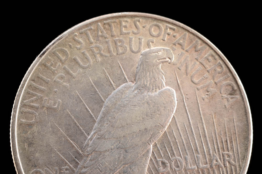 1922 D Peace Silver Dollar