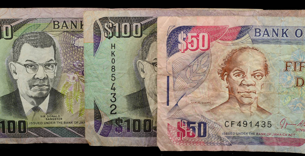 Group of (51) Pieces of Foreign Coins and Currency