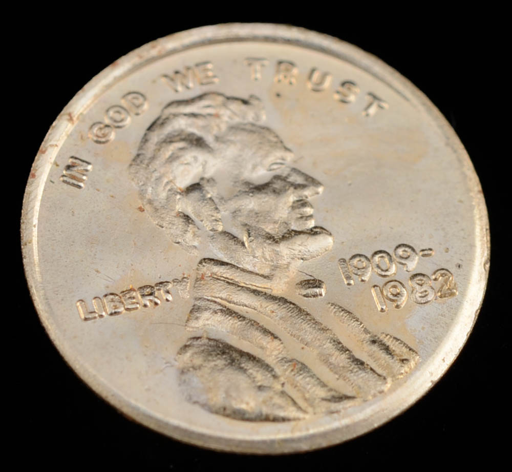 3 Miniature Commemorative 14K Gold Lincoln Memorial Cents