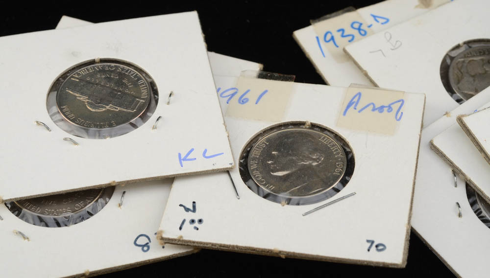 Group of (22) American Nickels