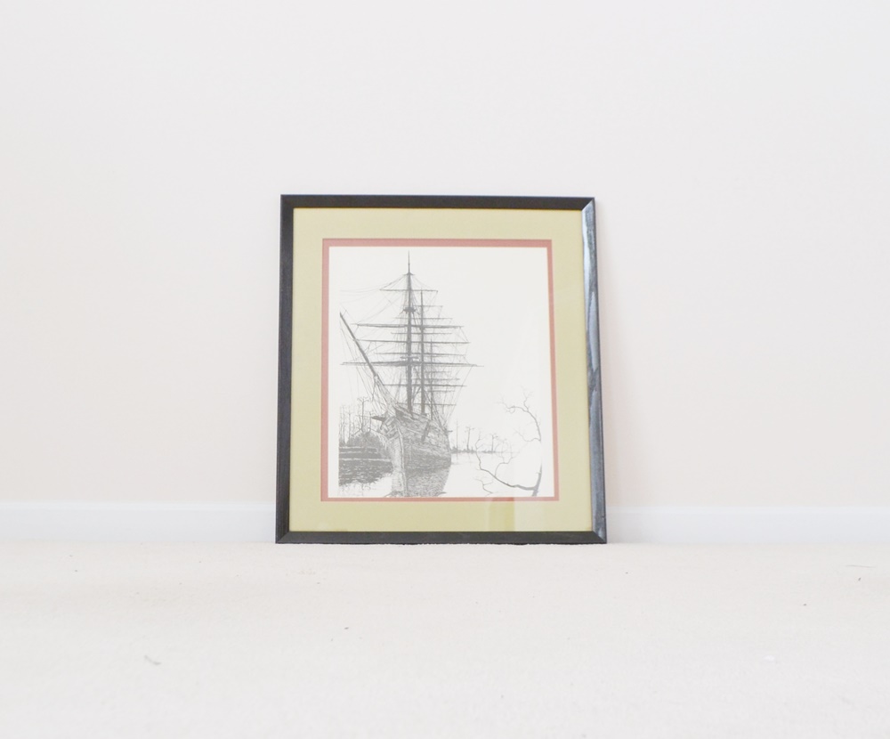 Signed Offset Lithograph by Michael Hargrove