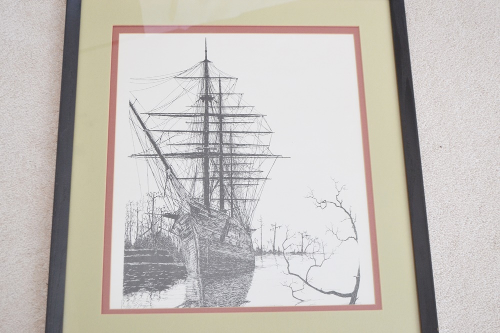 Signed Offset Lithograph by Michael Hargrove