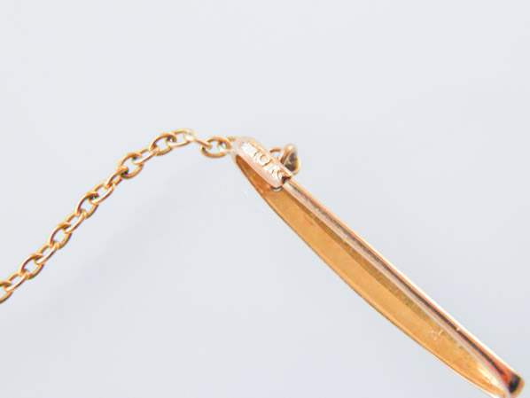 10K and 14K Gold Shell Cameo Pendant Brooch