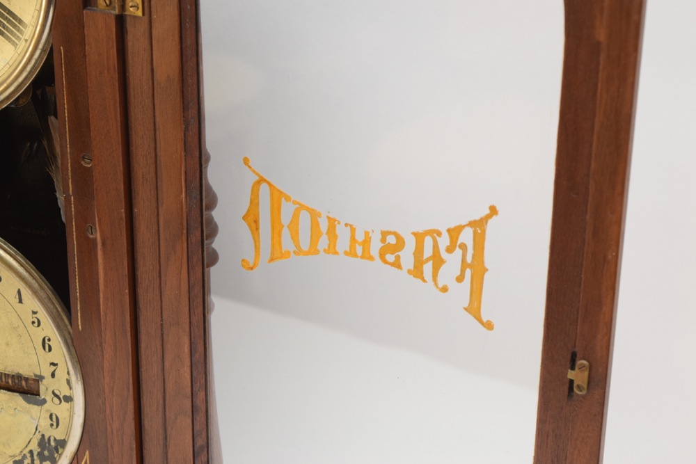 Antique Fashion Southern Calendar Clock Company Mantel Clock