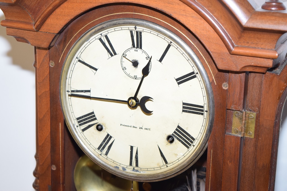 Antique Fashion Southern Calendar Clock Company Mantel Clock