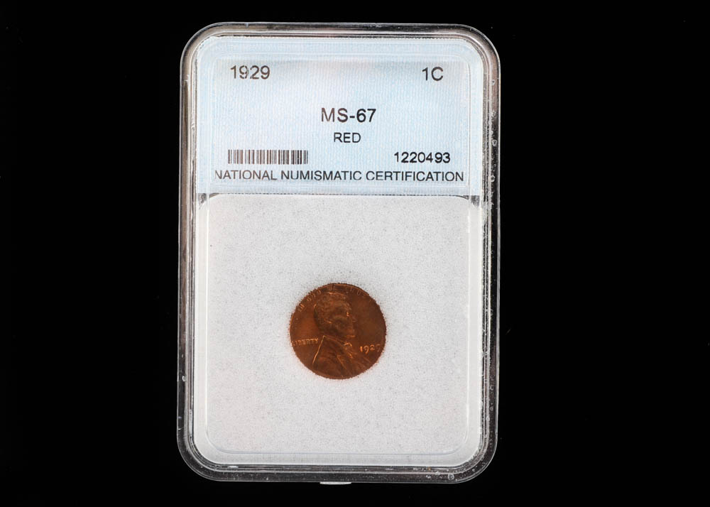 Graded 1929 Lincoln Cent