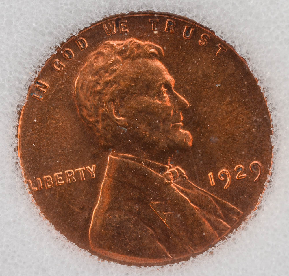 Graded 1929 Lincoln Cent