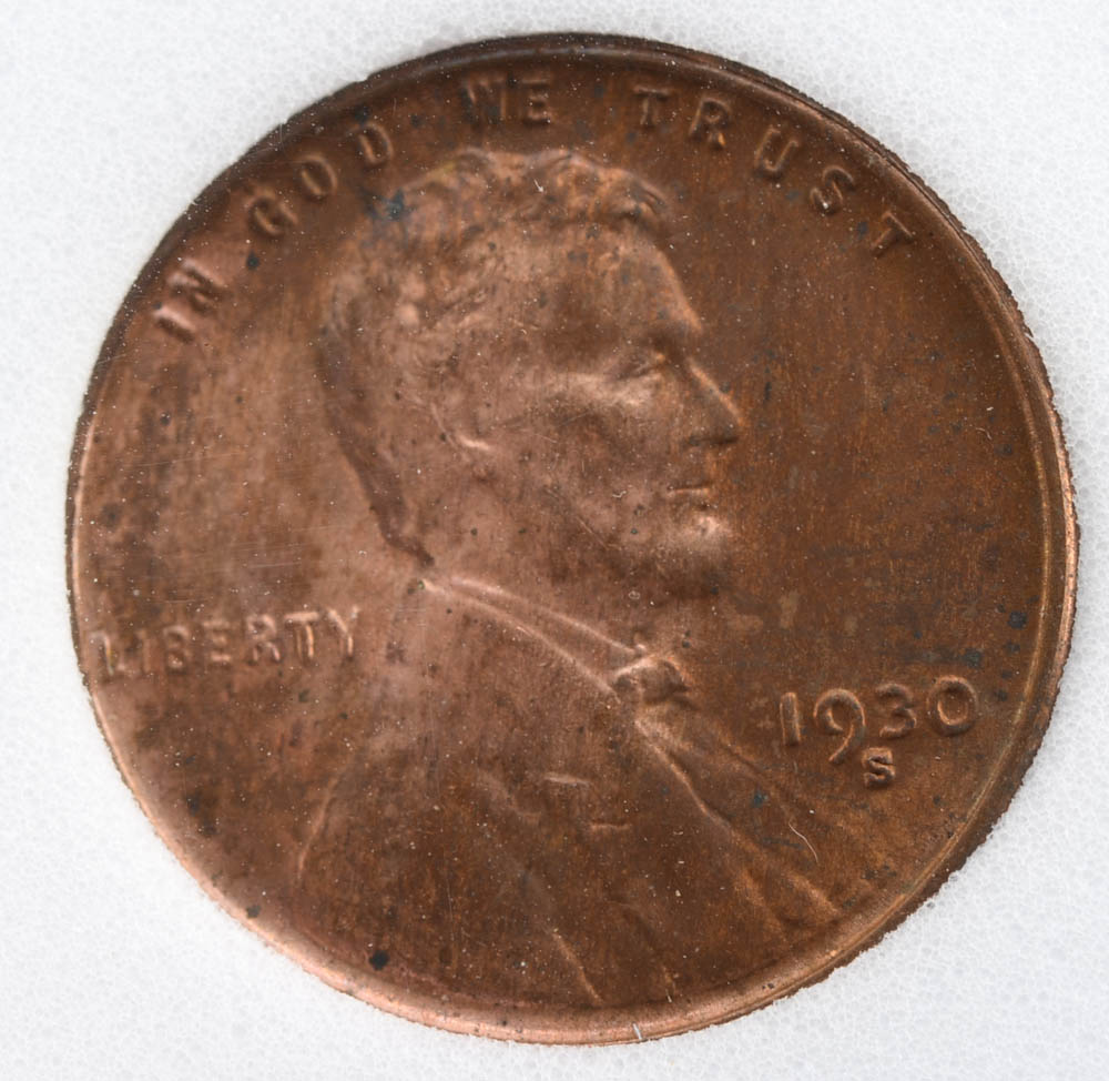Graded 1930 S Lincoln Cent