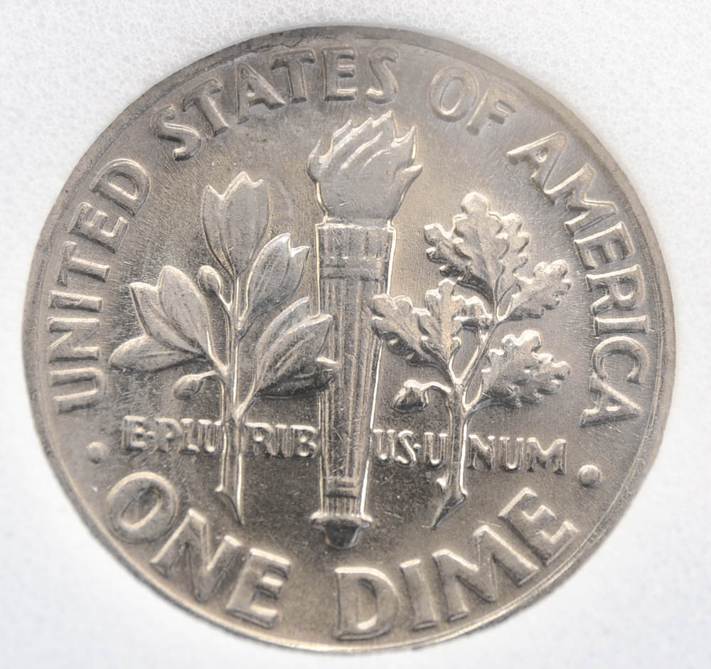 Graded 1973 D Roosevelt Dime