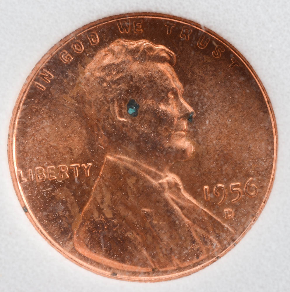 Graded 1956 D Lincoln Cent