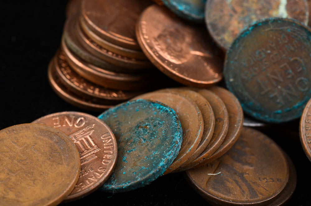 Group of (258) unsearched Lincoln Head Pennies