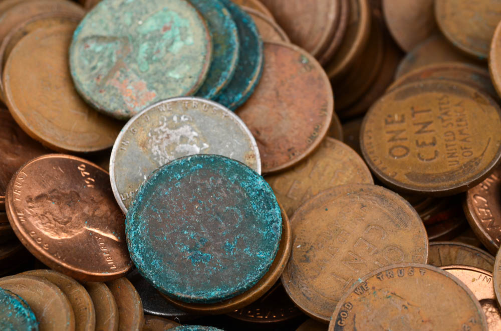 Group of (258) unsearched Lincoln Head Pennies