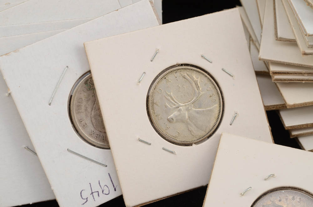 Group of (67) Foreign Coins