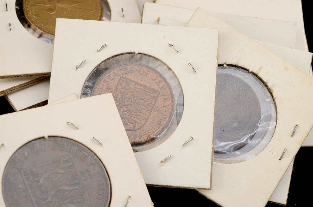 Group of (67) Foreign Coins