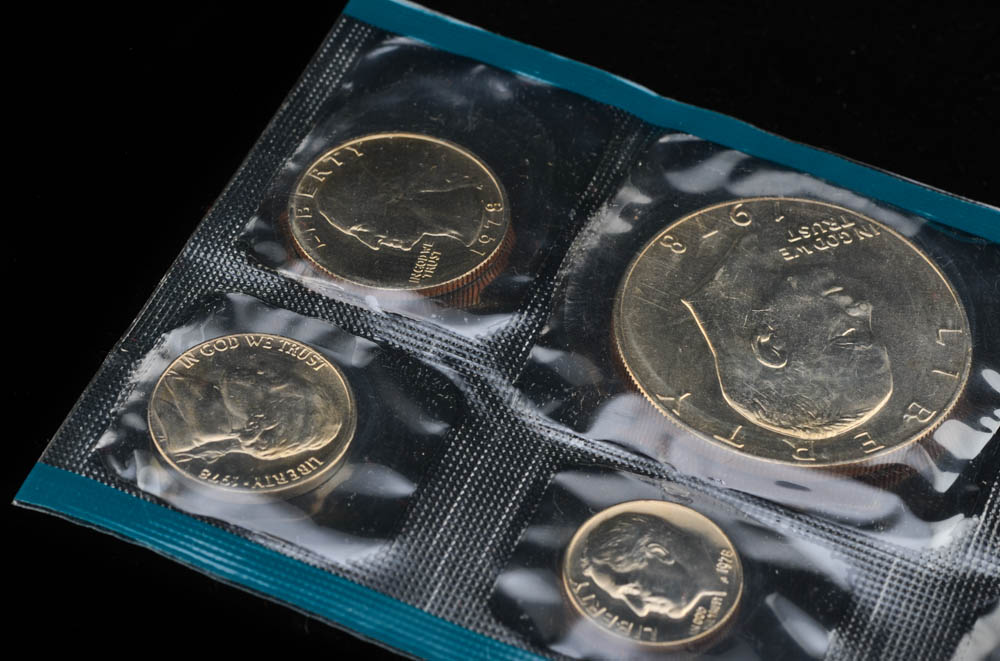 1978 United States Uncirculated Denver and Philadelphia Mint Set