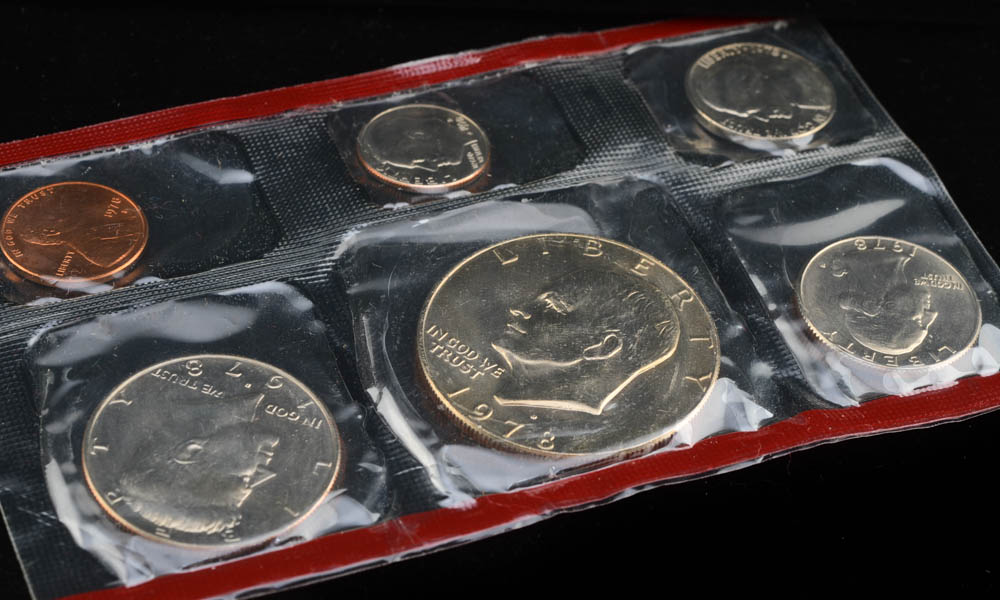 1978 United States Uncirculated Denver and Philadelphia Mint Set