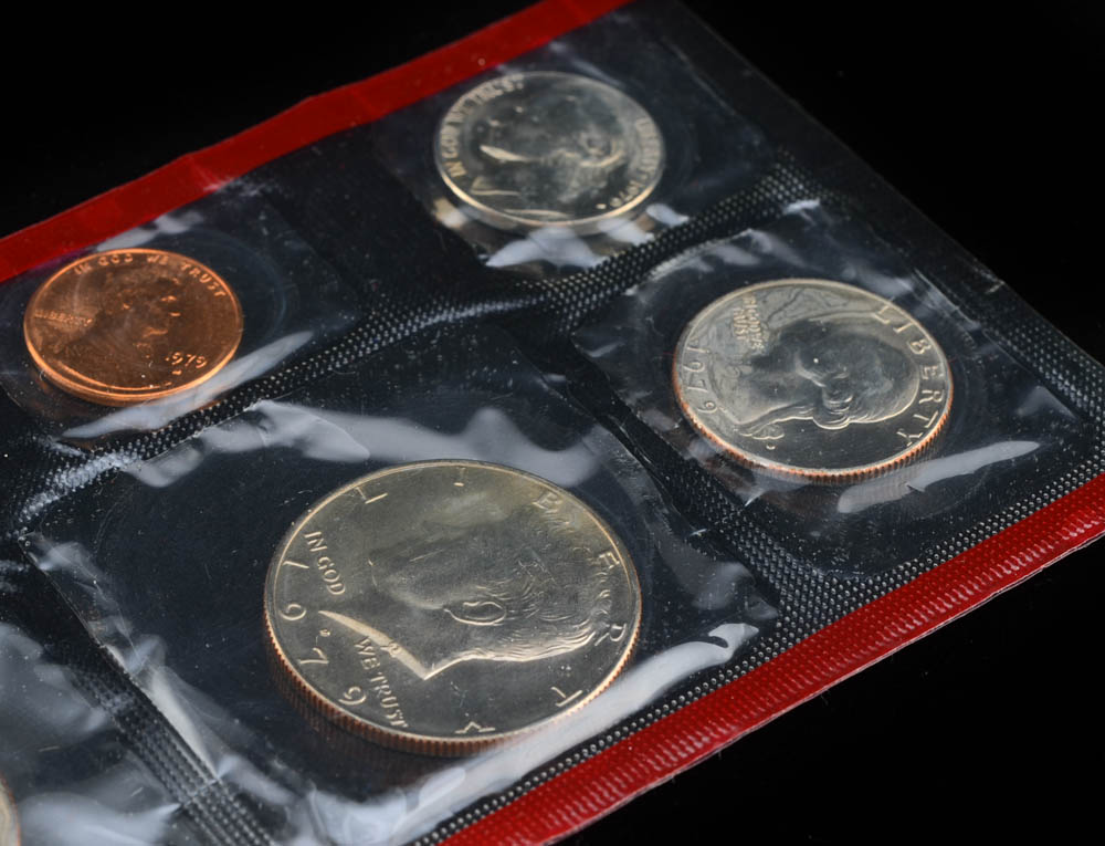 1979 United States Uncirculated Denver and Philadelphia Mint Set