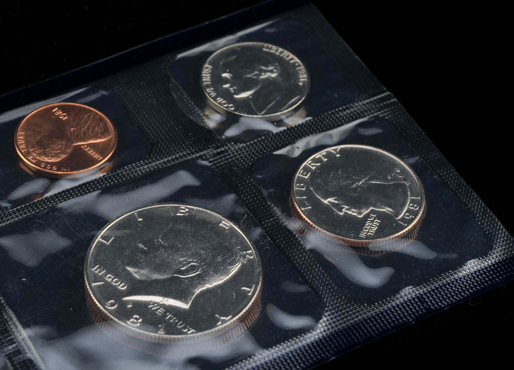 1981 United States Uncirculated Denver and Philadelphia Mint Set