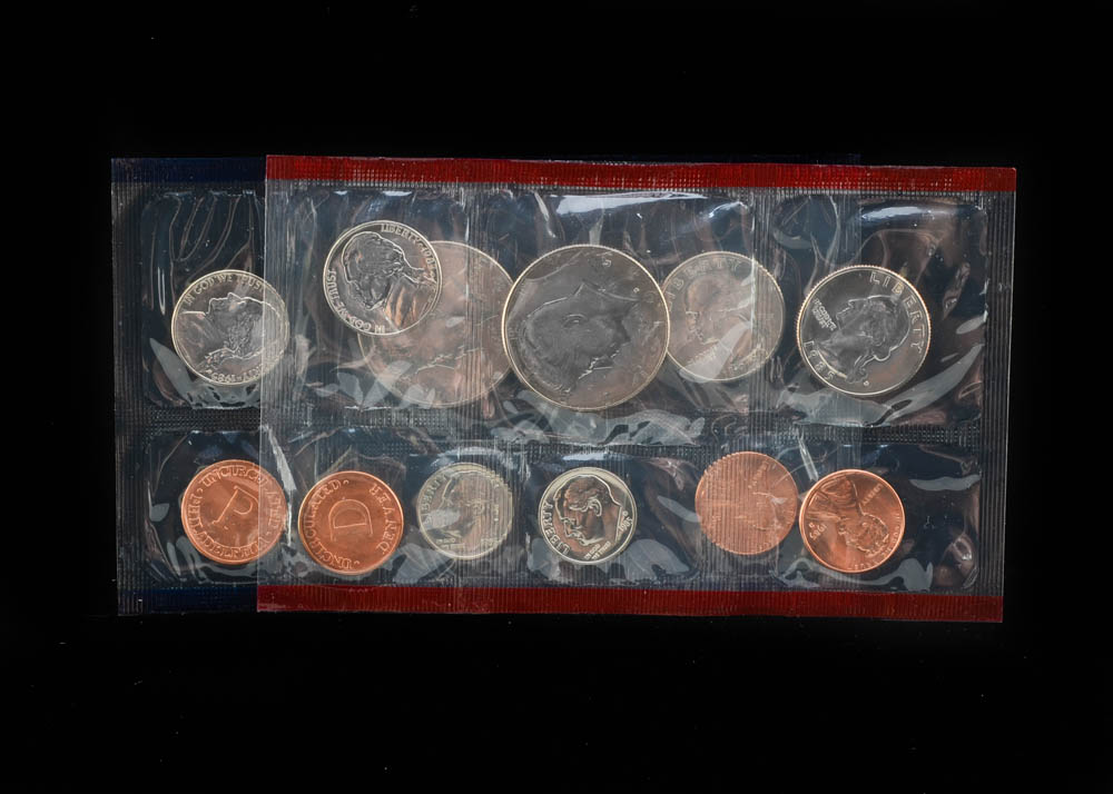 1985 United States Uncirculated Denver and Philadelphia Mint Set