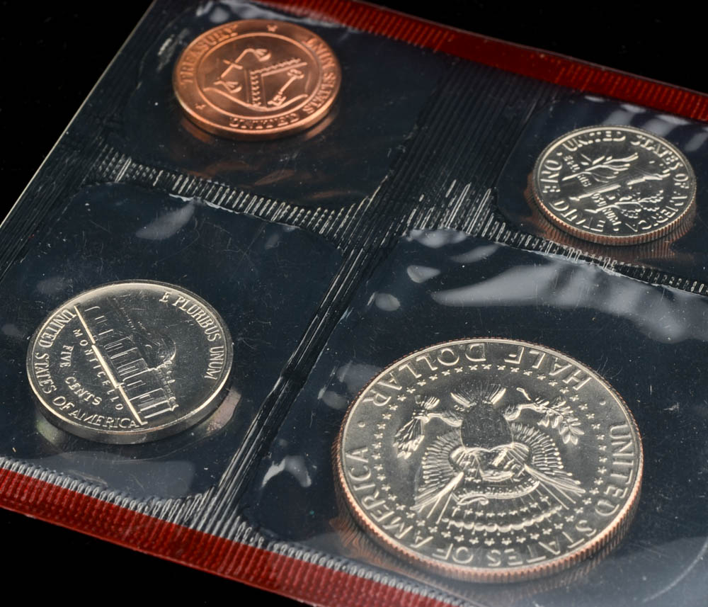 1985 United States Uncirculated Denver and Philadelphia Mint Set