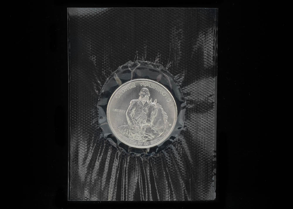1982 D George Washington Silver Half Dollar Commemorative