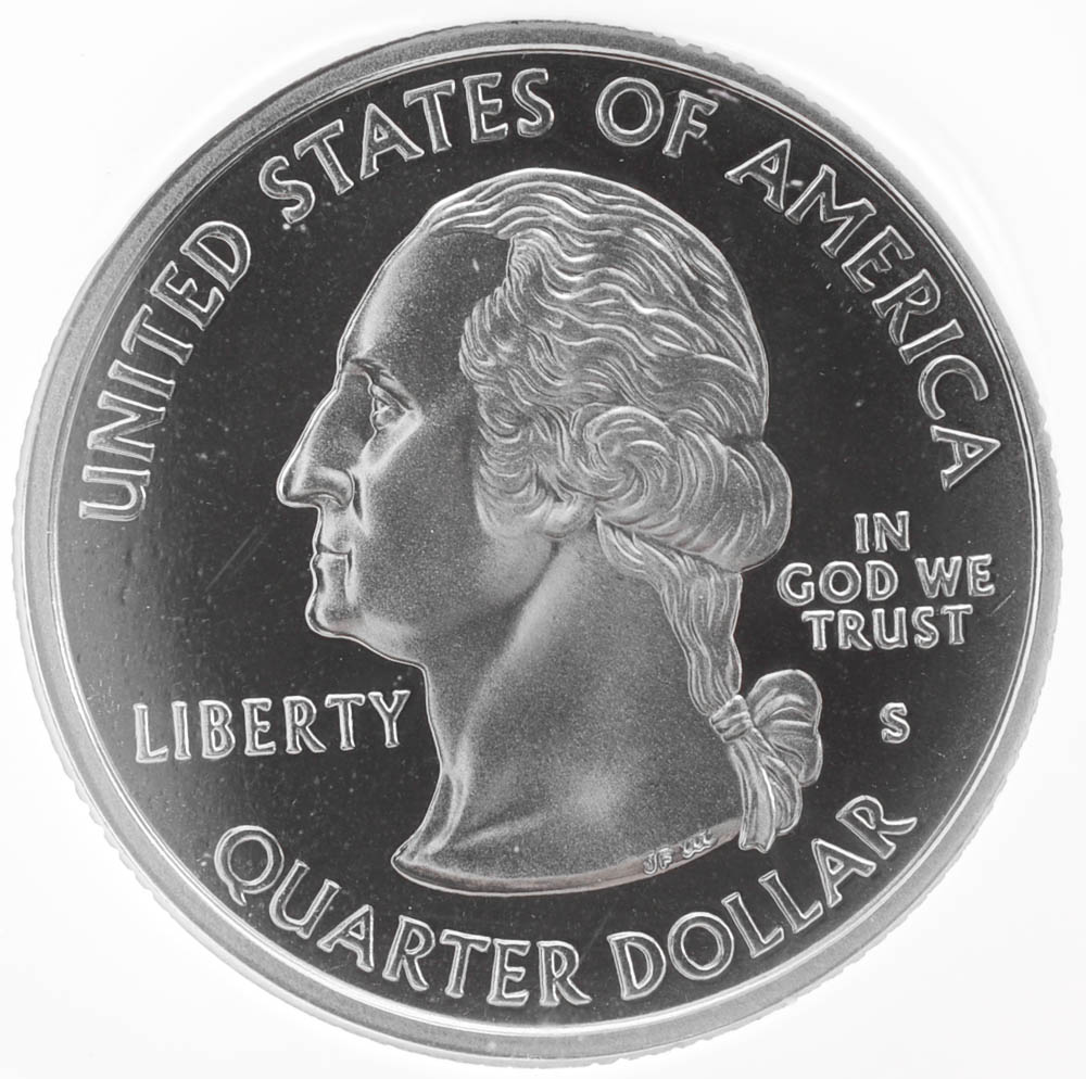 2000 S George Washington New Hampshire State Quarter