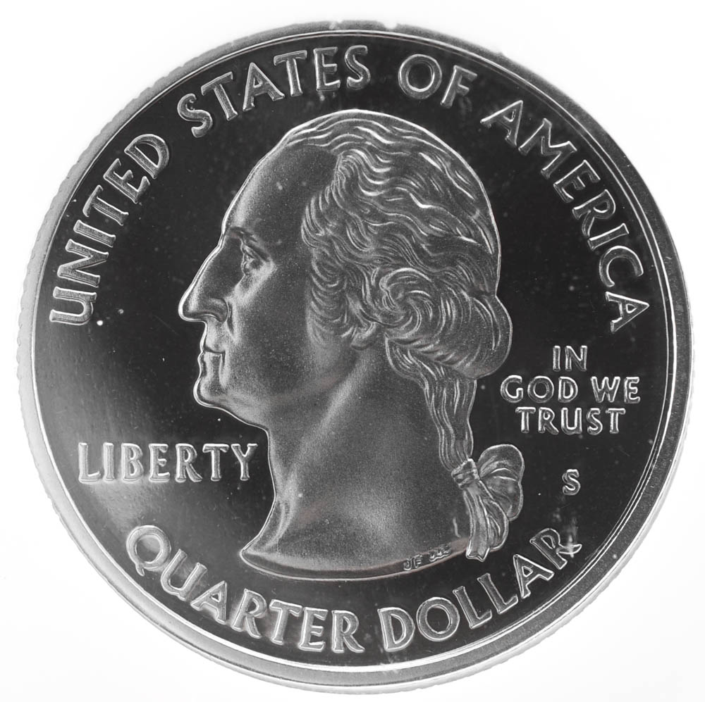 2000 S George Washington Virginia State Quarter