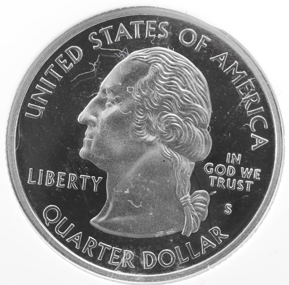 2000 S George Washington Maryland State Quarter