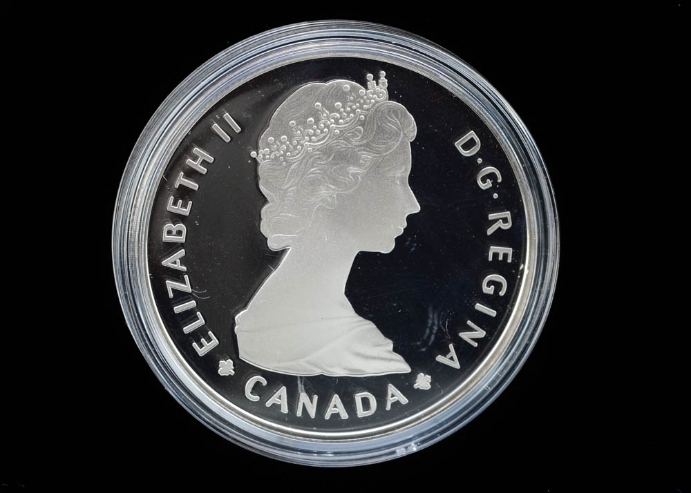 1985 Commemorative Canadian Silver Dollar