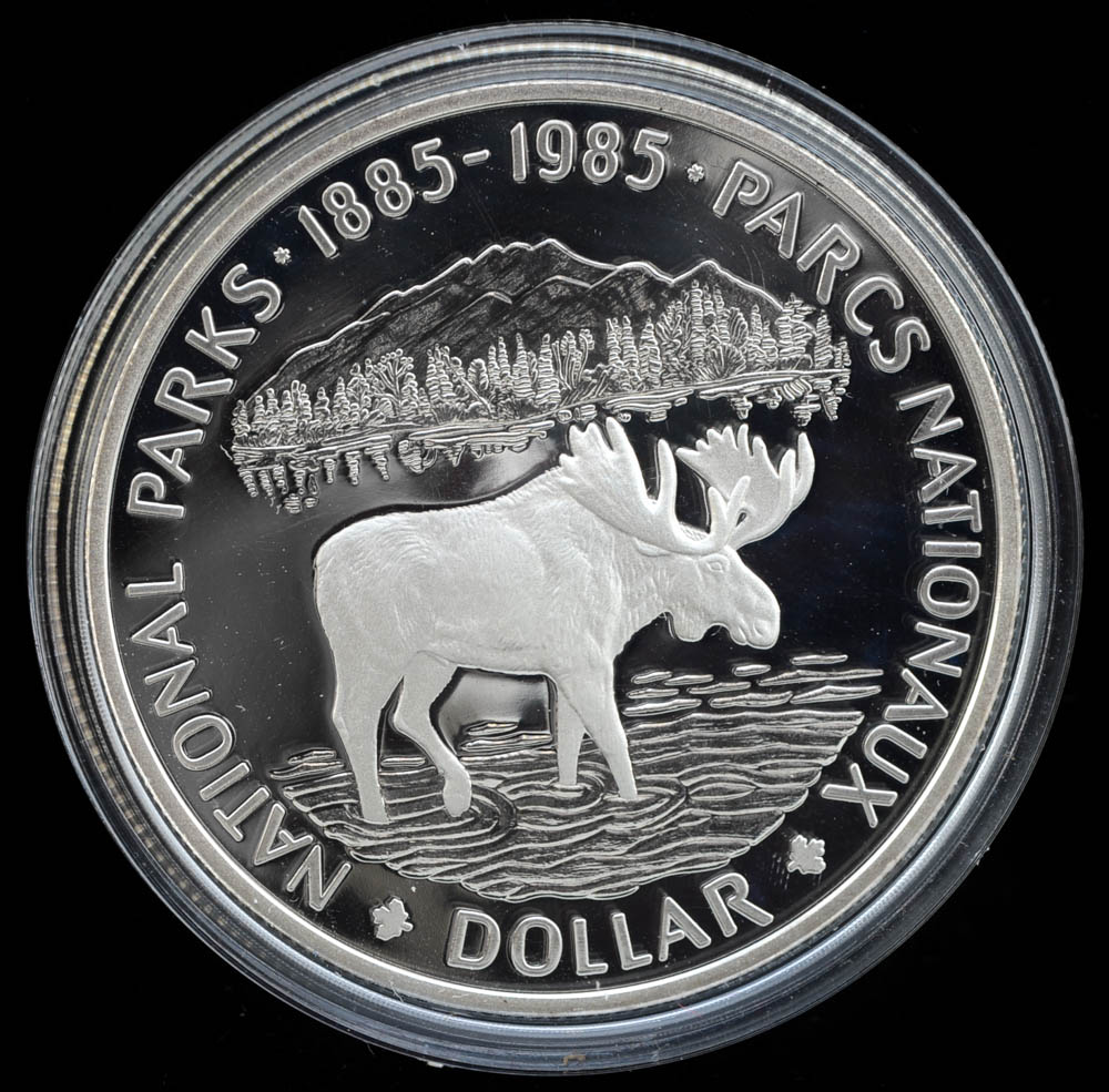 1985 Commemorative Canadian Silver Dollar