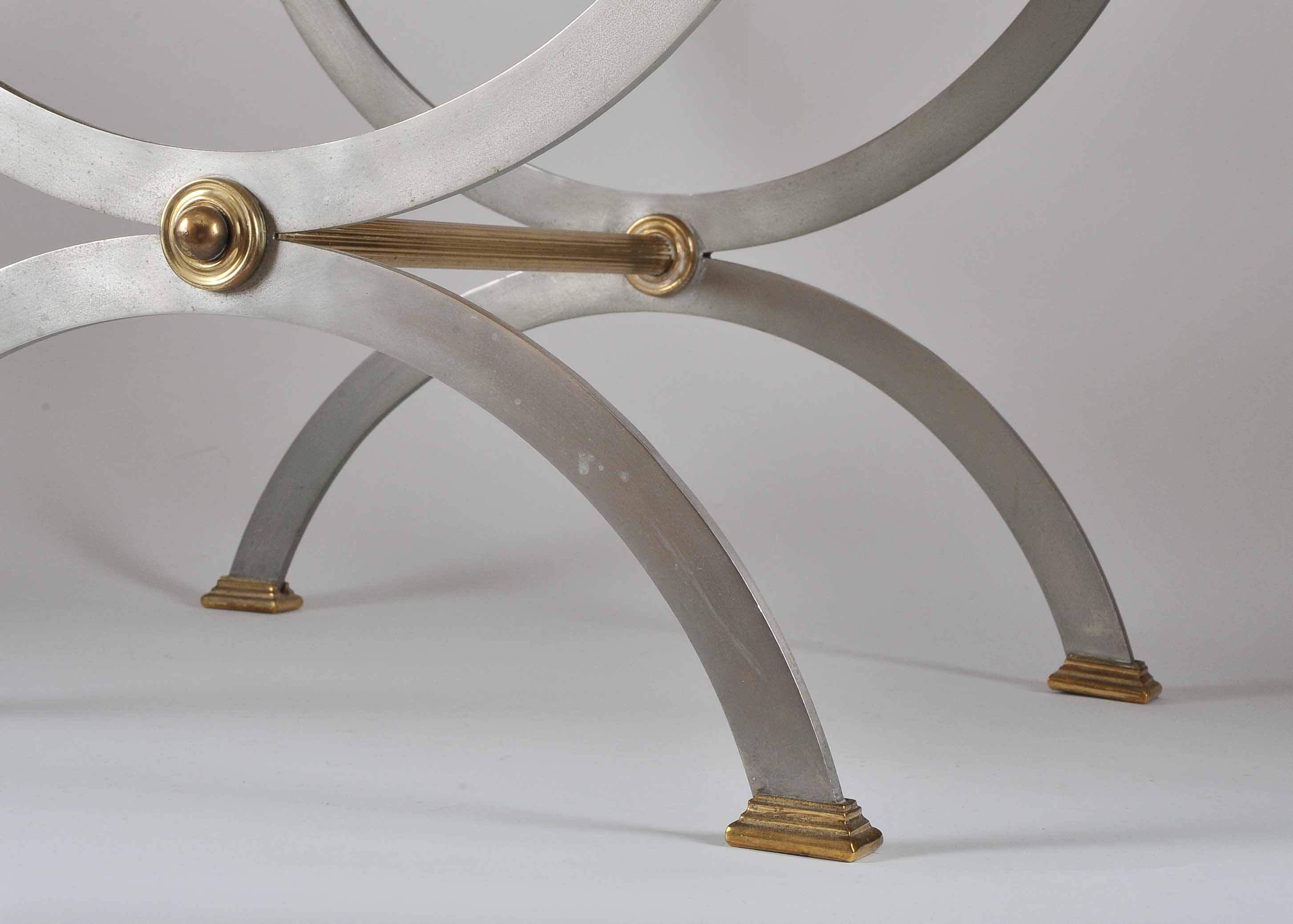 Upholstered Curule Seat