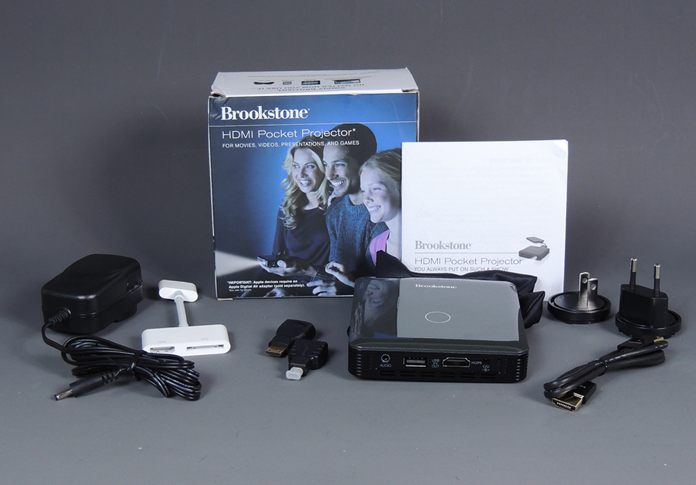 Brookstone HDMI Pico Projector