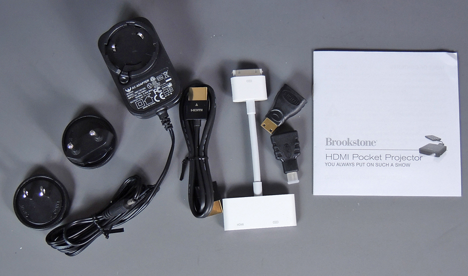 Brookstone HDMI Pico Projector