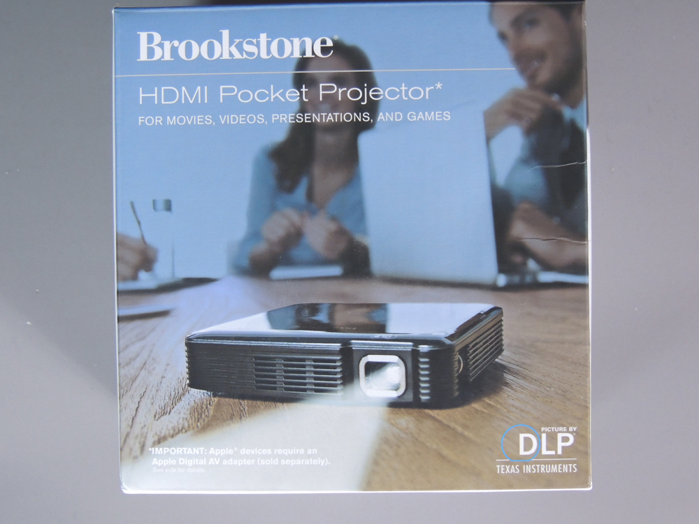 Brookstone HDMI Pico Projector