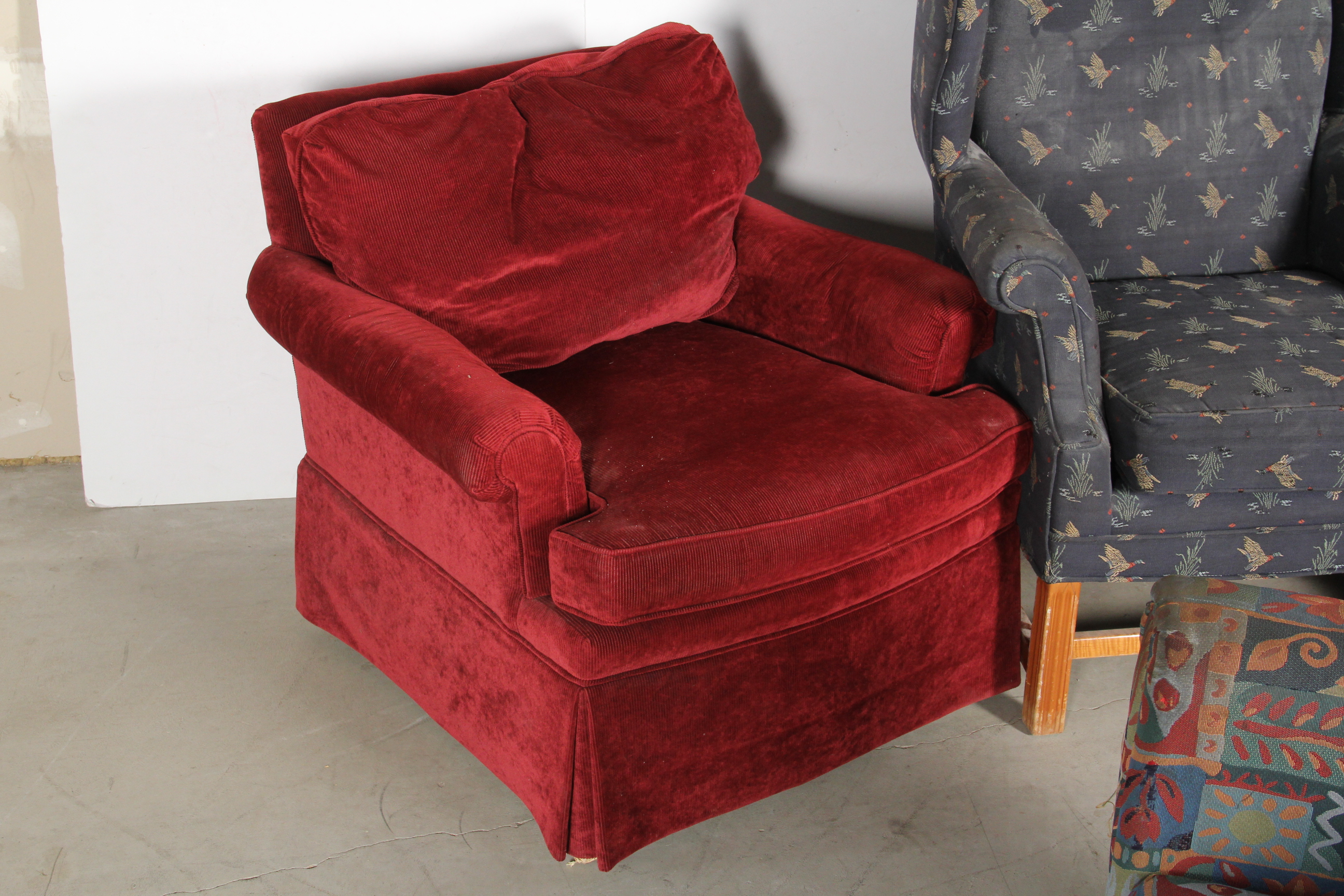 Quartet of Cozy Armchairs