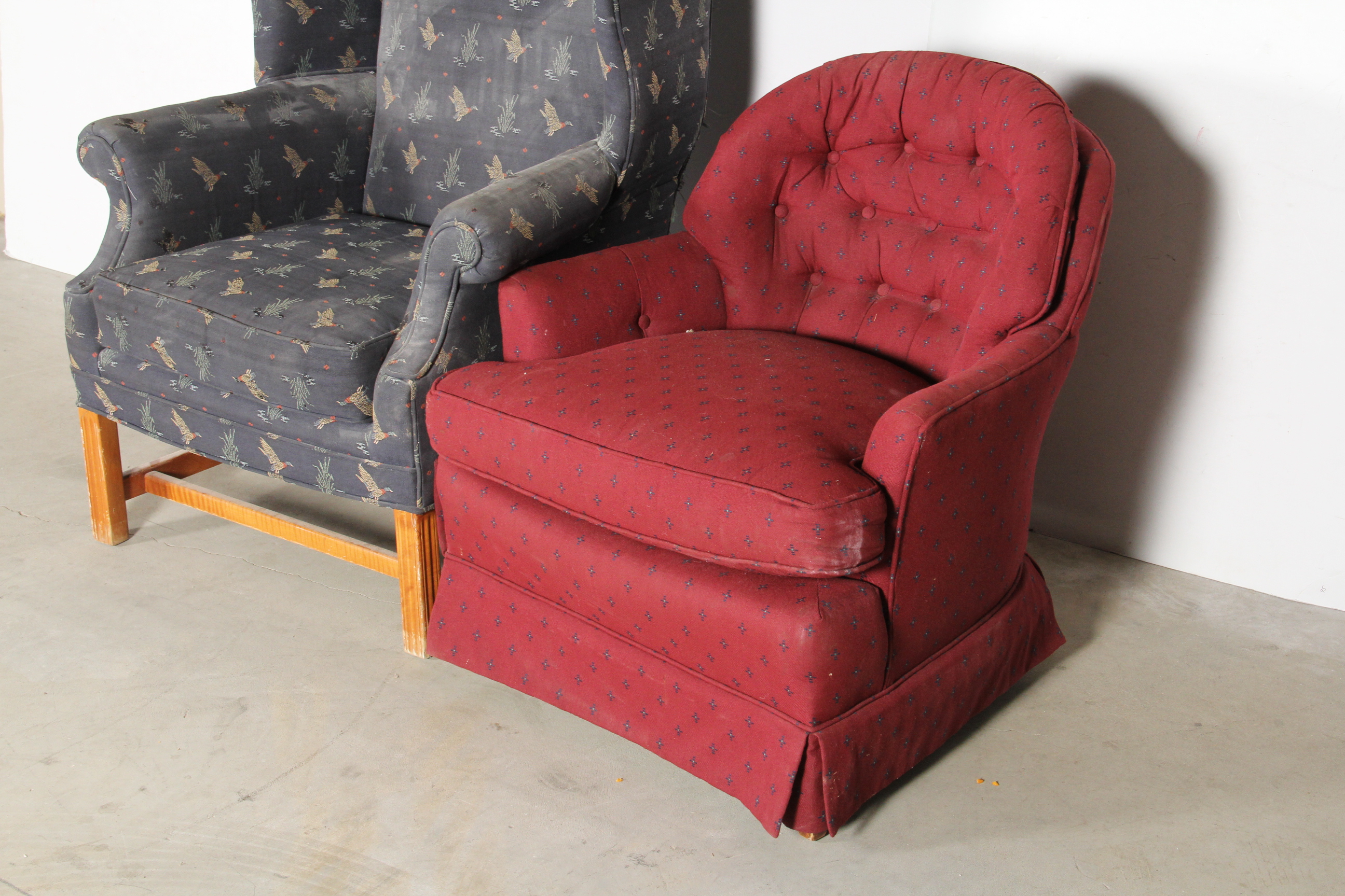 Quartet of Cozy Armchairs