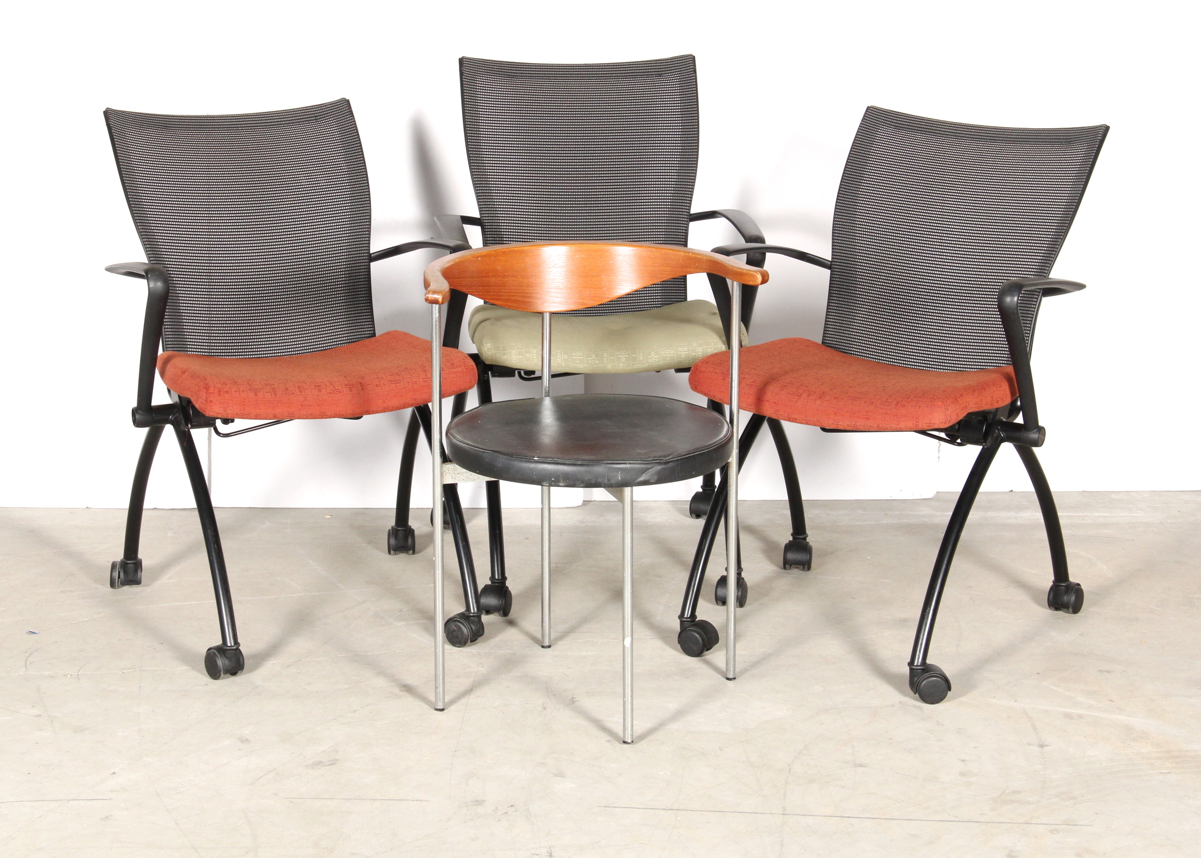 Quartet of Office Chairs