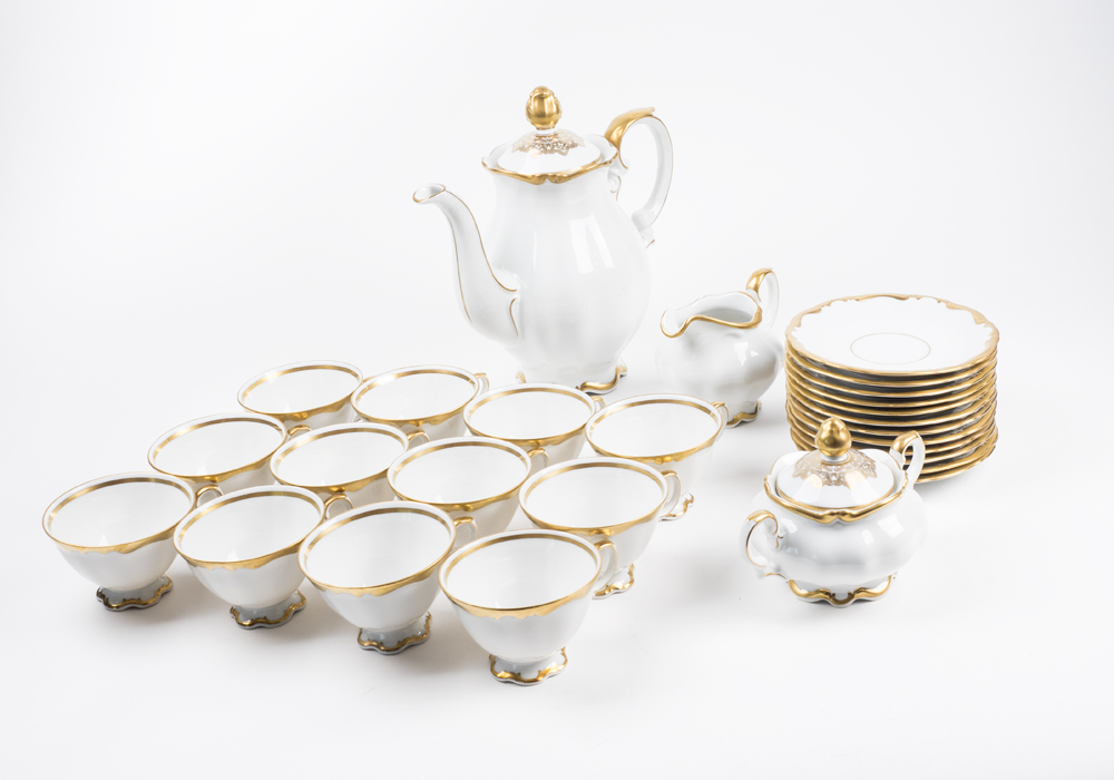 Kronester Bavarian China Tea Service Set