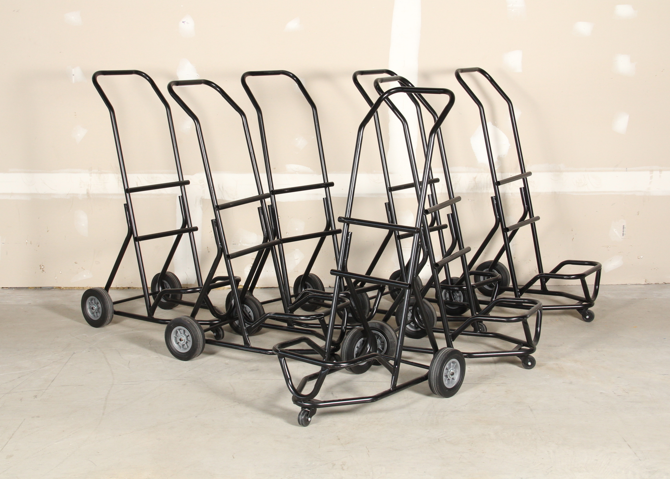 Set of Seven Chair Dollies