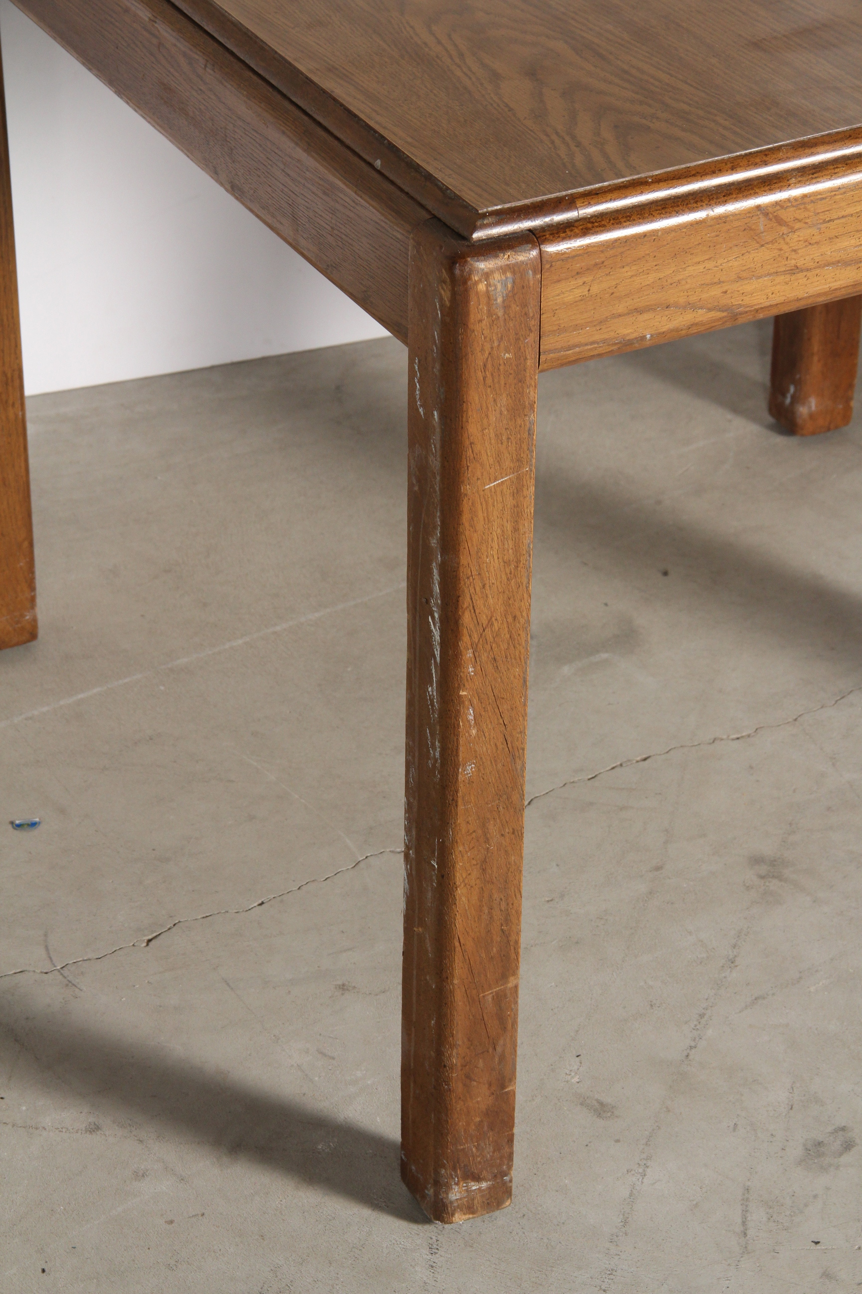 Trio of Wood Veneer Tables