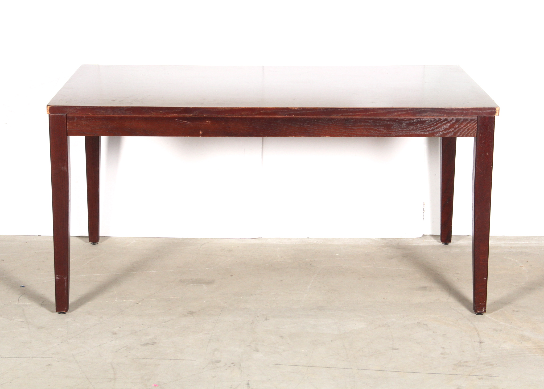 Large Modern Oak Desk