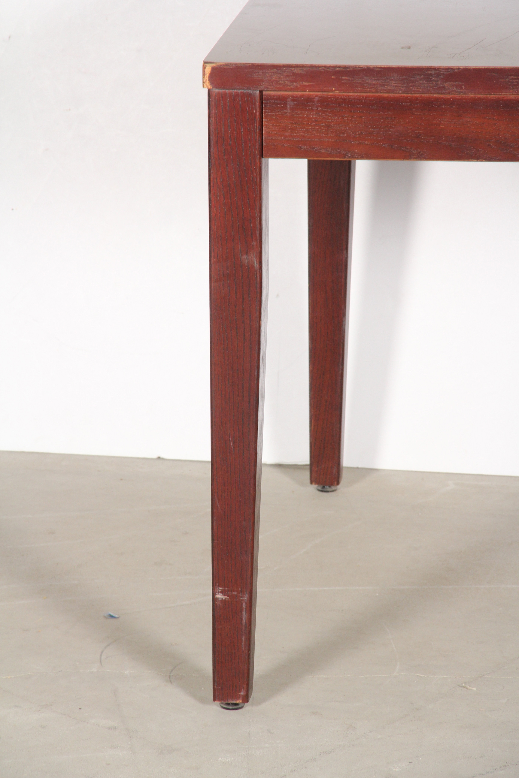 Large Modern Oak Desk