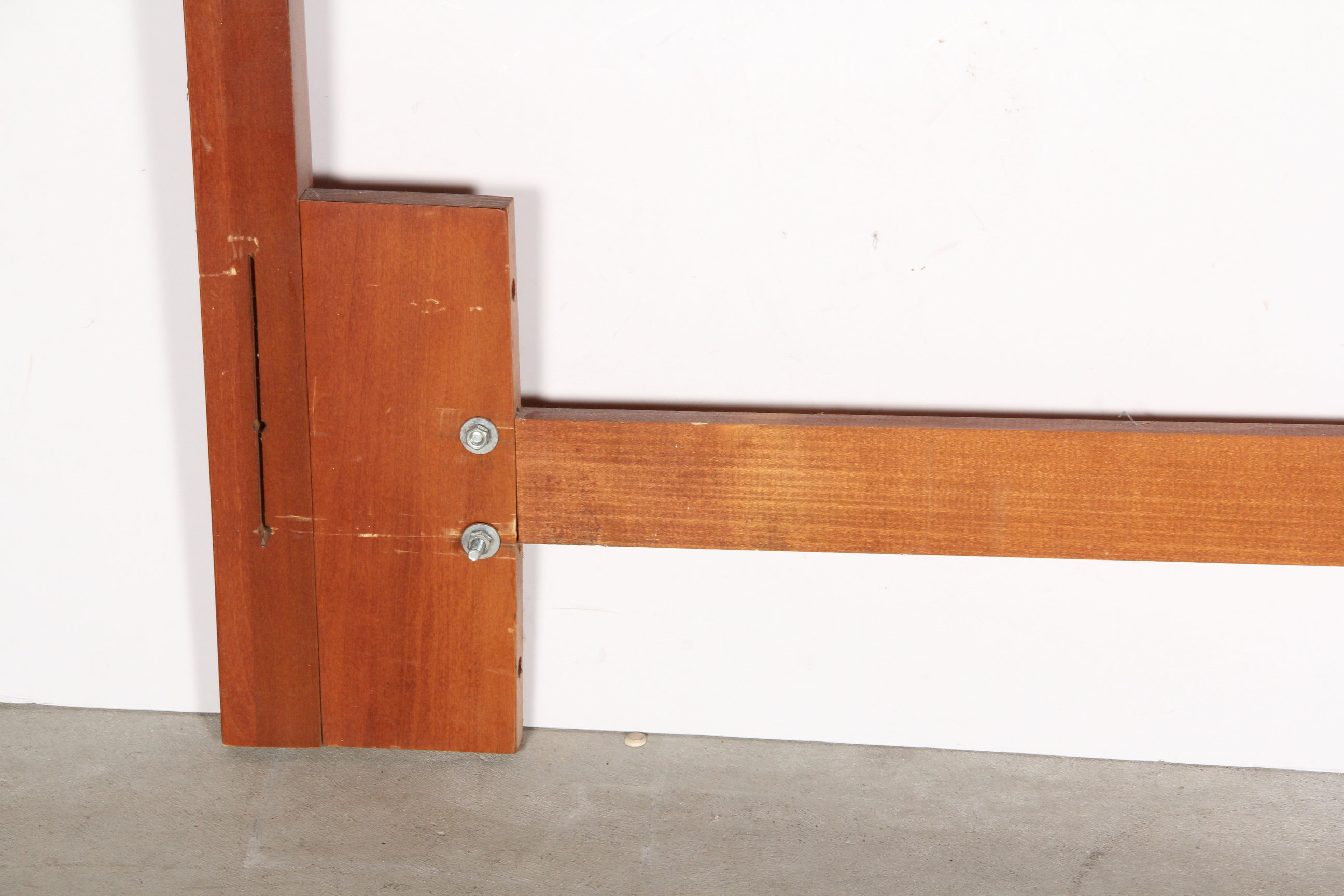 Queen Size Wooden Spindle Headboard